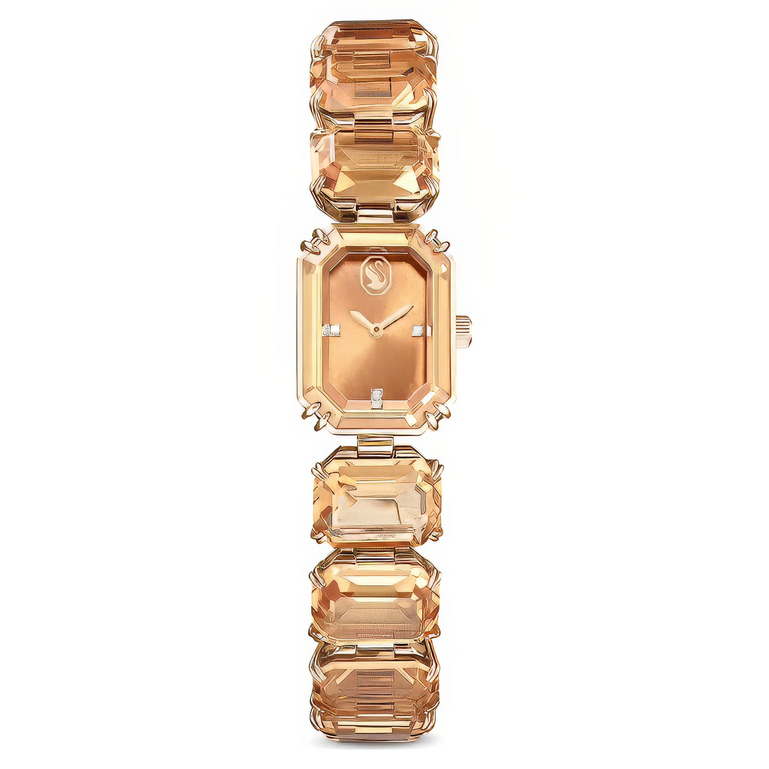 Octagon Crystal Bracelet Watch