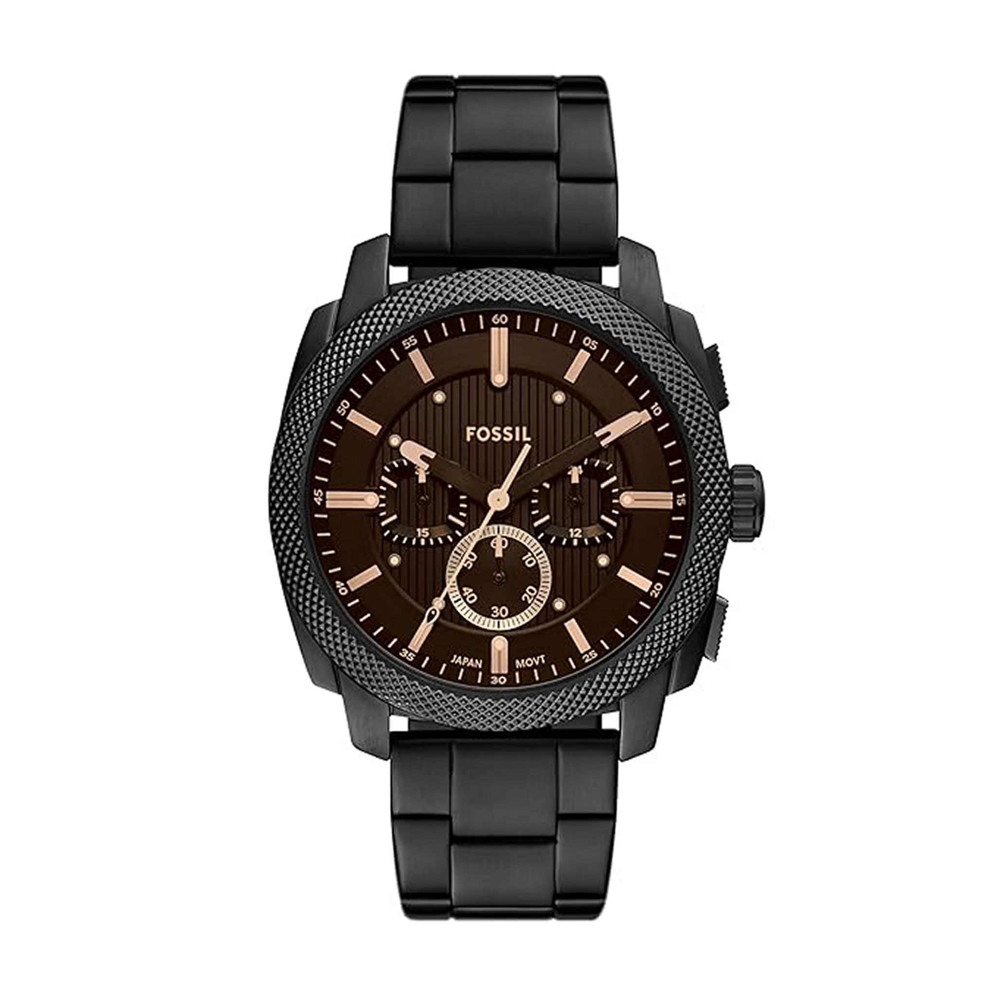 Foossiil Men Brown Dial Chronograph Watch