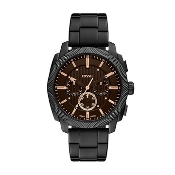 Foossiil Men Brown Dial Chronograph Watch